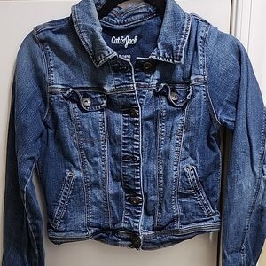 Cat & Jack Blue Denim Jacket,Size 14/16XL